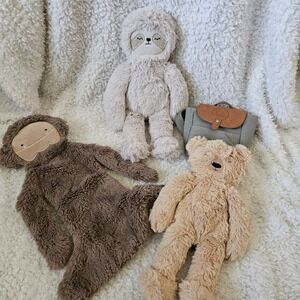 Slumberkins Lot of Plush‎ with Backpack Accessory